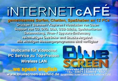 BlueScreen Flyer. 